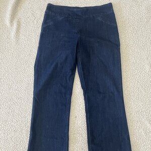 Alia wide leg dark wash jeans - size 12 - excellent condition